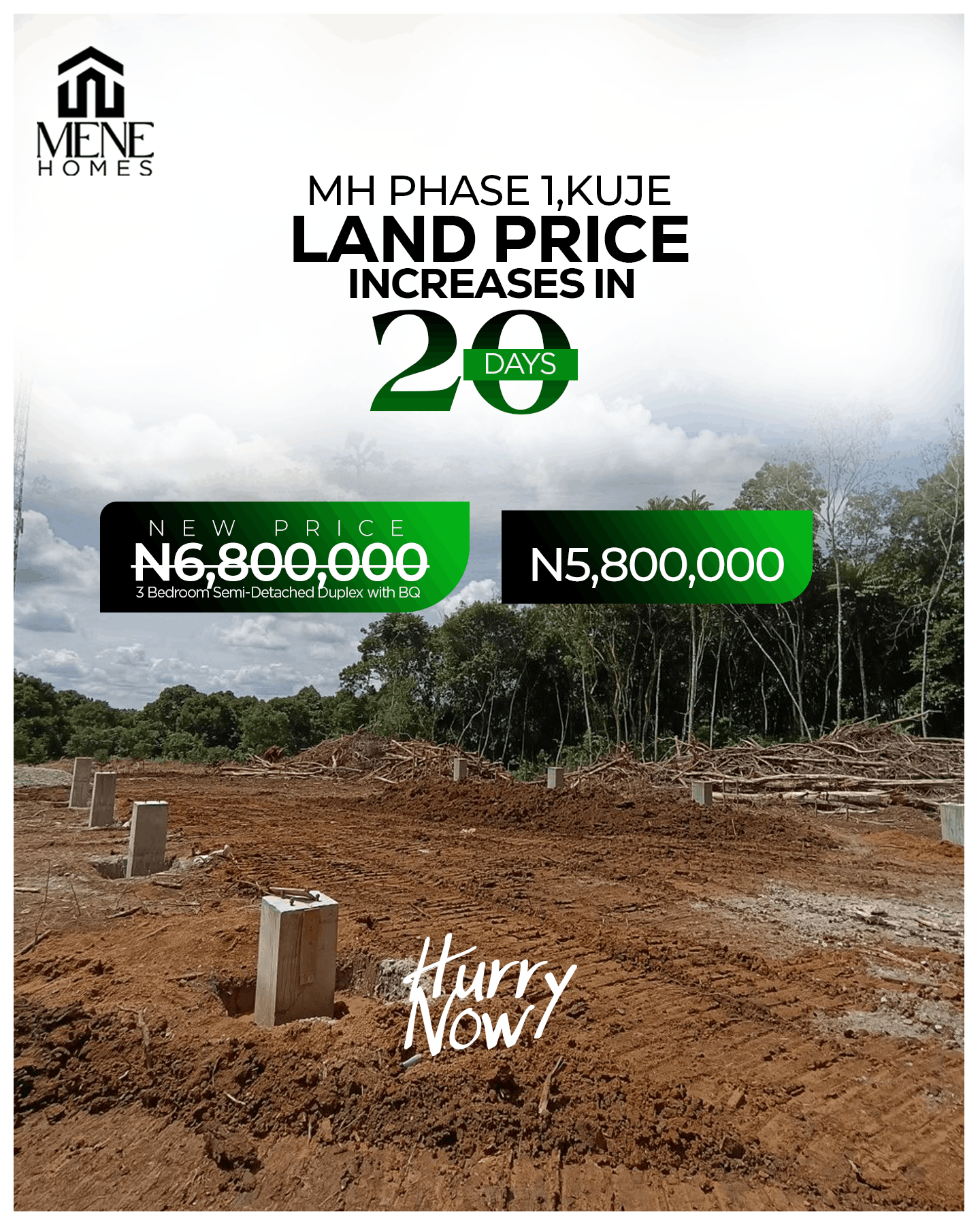 Home mh phase 1 price increase fin